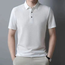 Camisa Polo Fresh Seda Gelo