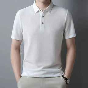 Camisa Polo Fresh Seda Gelo