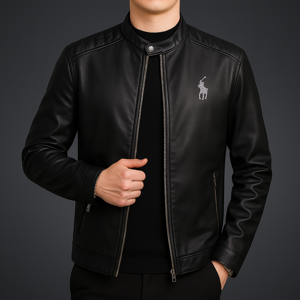 Jaqueta De Couro Rаⅼрһ Lаυrеn Inverno