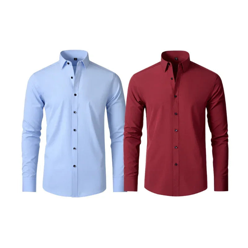 COMPRE 1 LEVE 2 | Camisa Social Ultra Elastech Anti amassados