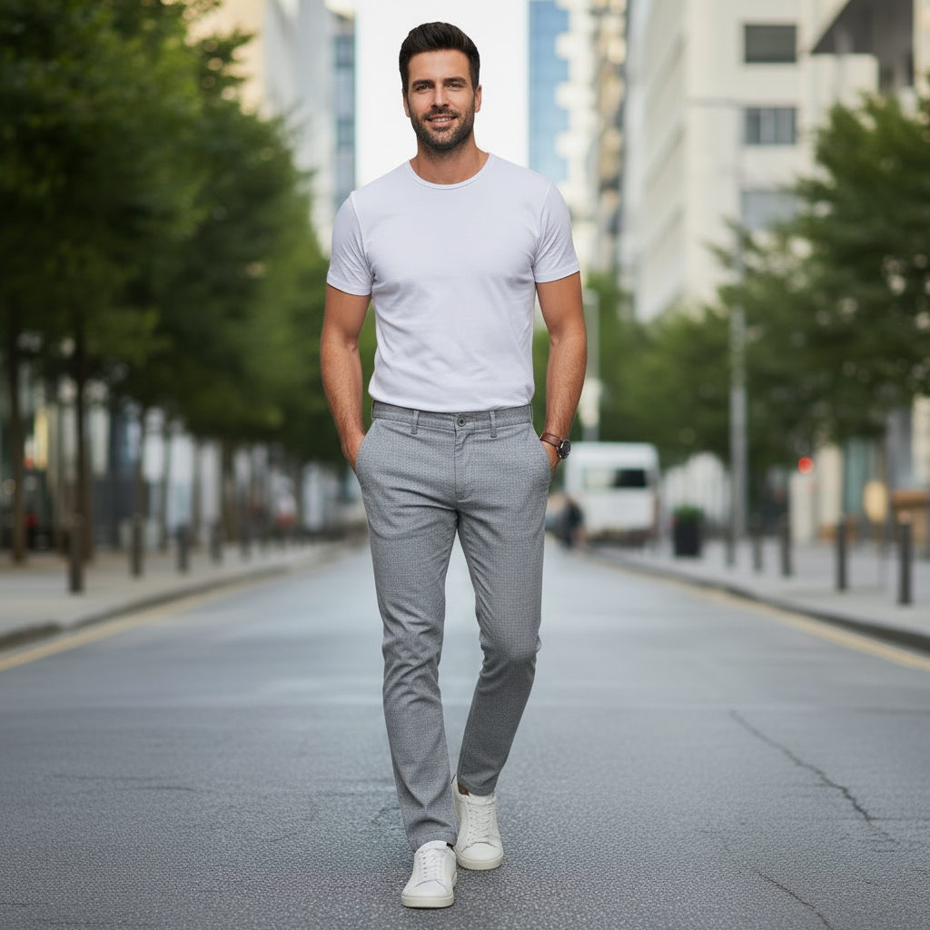 Calça Sarja Premium Retrô Masculina RPL - Kit 5 Unidades