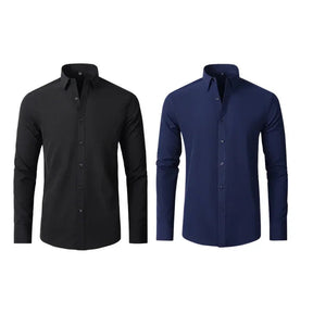 COMPRE 1 LEVE 2 | Camisa Social Ultra Elastech Anti amassados