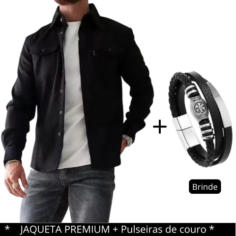 Jaqueta Casual F88 + Brinde